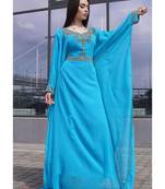 SALE New Moroccan Dubai Kaftans Farasha Abaya Dress Very Fancy Long Gown 